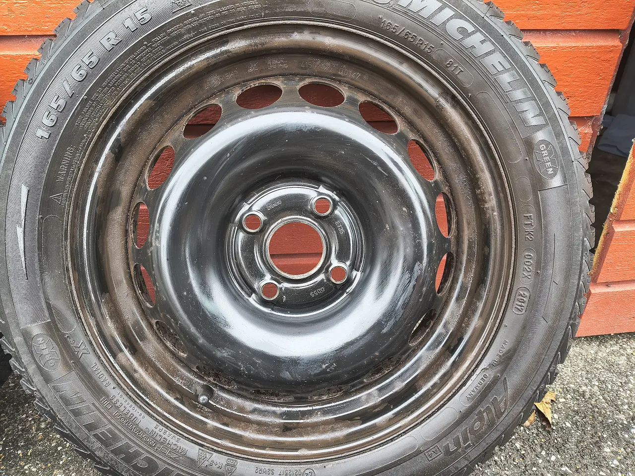 Billede 2 - Toyota Aygo vinterdæk 4x100