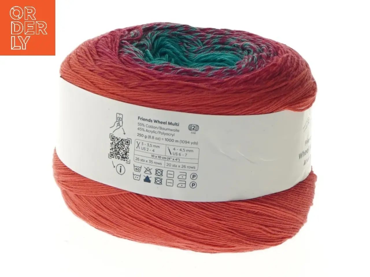 Billede 3 - Garnnøgle Friends Wheel Multi fra Hobbii (str. 1000 m cm)
