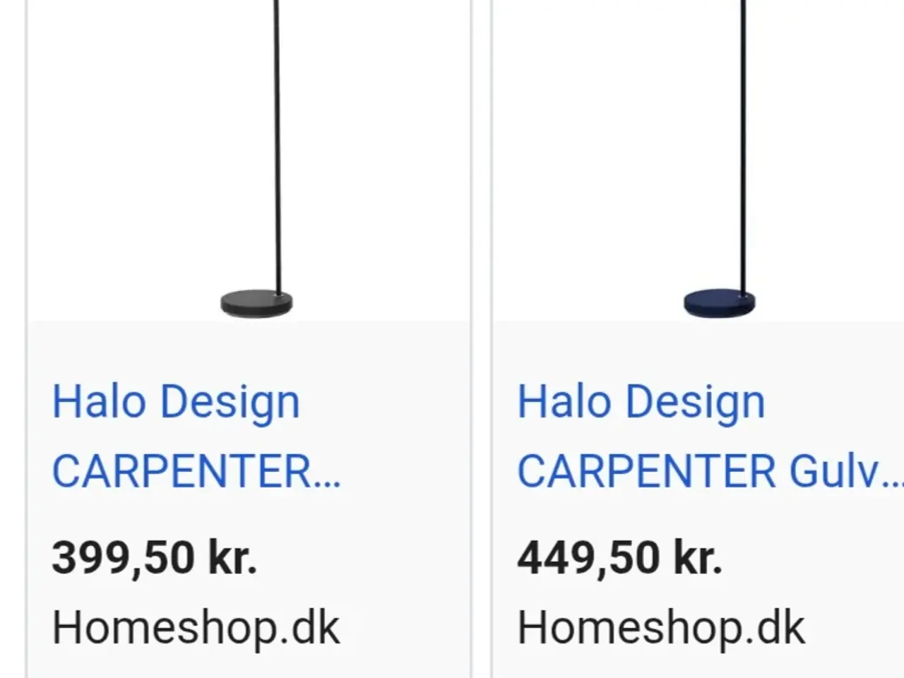 Billede 4 - Gulvlampe Halo Design model Carpenter