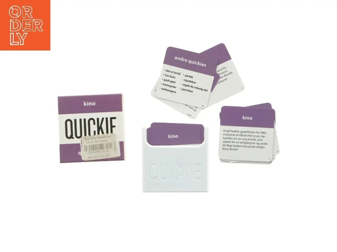 Billede 1 - Kino QUICKE Quizspil fra Kino (str. 7 x 7 cm)
