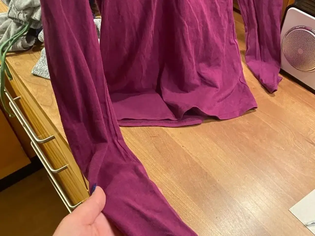 Billede 2 - Flot lilla bluse str M