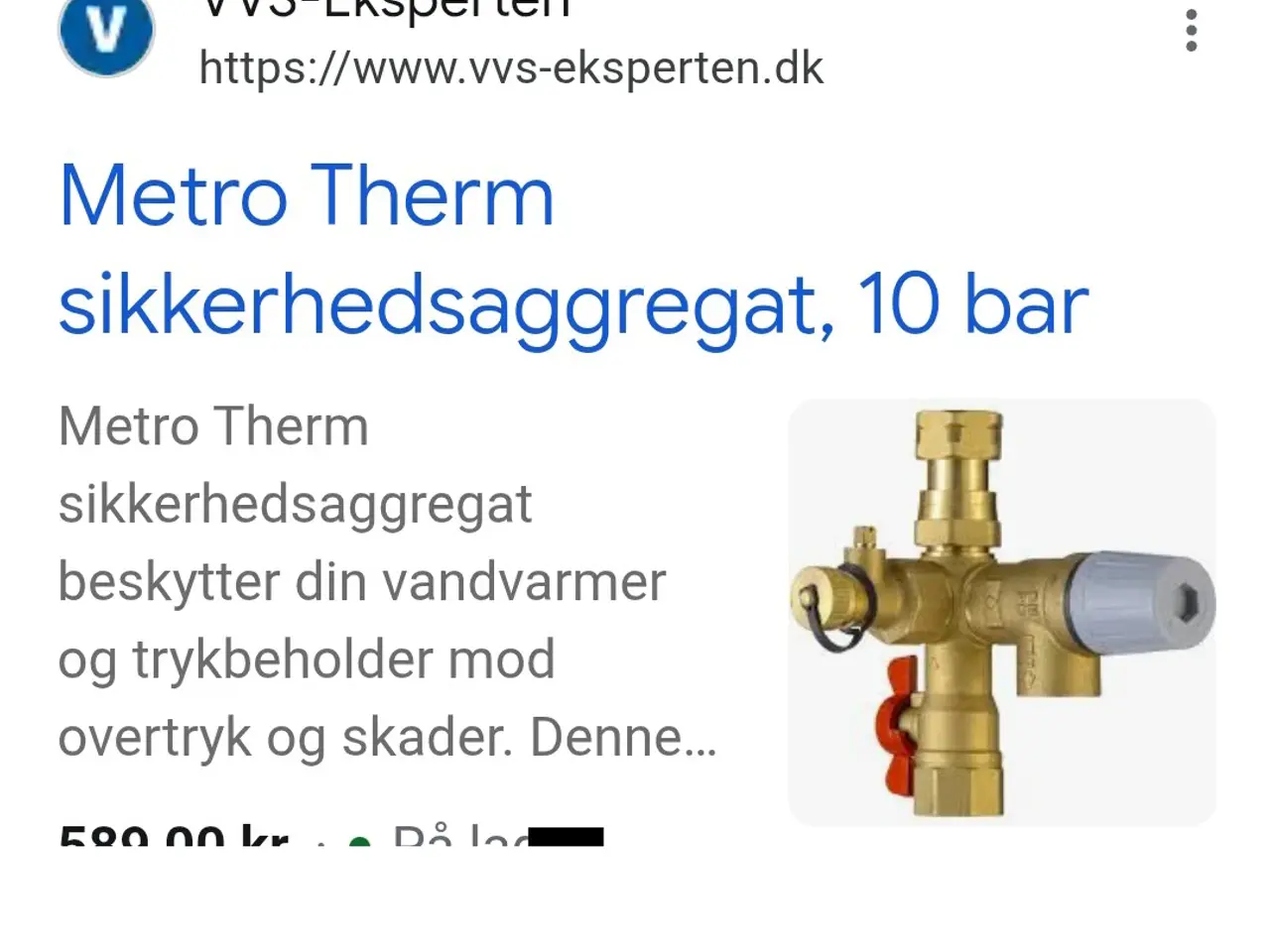 Billede 2 - Metro therm