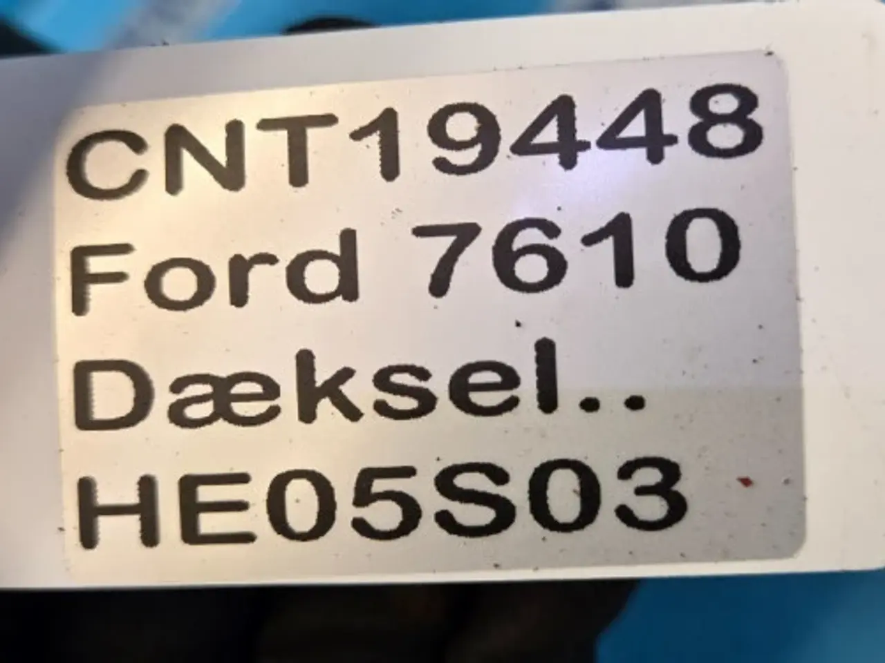 Billede 7 - Ford 7610 Dæksel E1NN7211KA