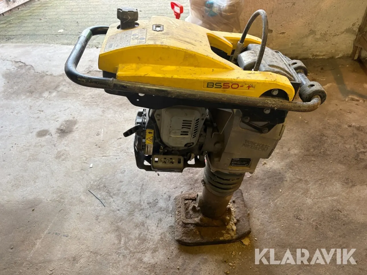 Billede 4 - Jordloppe Wacker Neuson BS50-4AS - 65 kg.