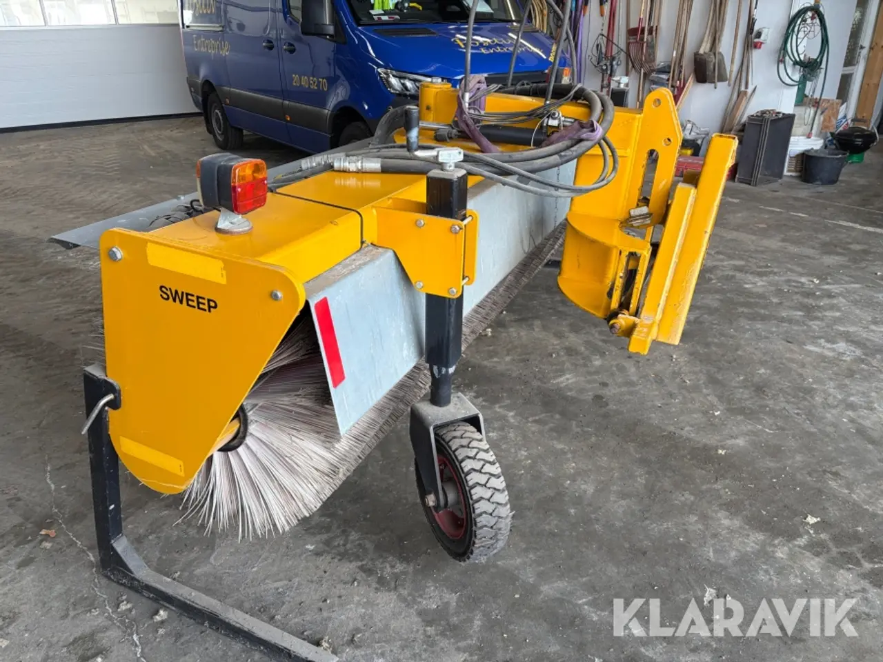 Billede 5 - Fejekost Hydromann Sweep 2880 - Arbejdsbredde 2880 mm