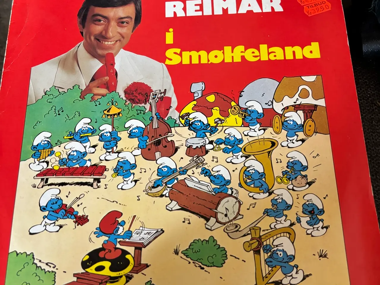 Billede 1 - Johnny reimar i smølfeland vinyl lp