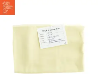 Stof, lysegul viskose-polyester stof (150 x 100 cm)