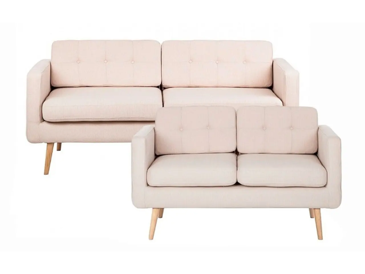 Billede 1 - Novelty 3+2 pers. sofasæt - Beige Inari 22