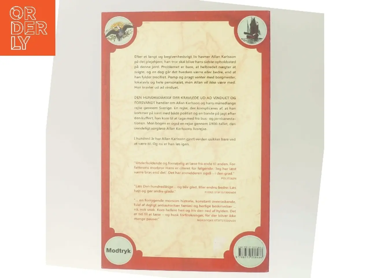 Billede 3 - Den hundredårige der kravlede ud af vinduet og forsvandt af Jonas Jonasson (Bog)