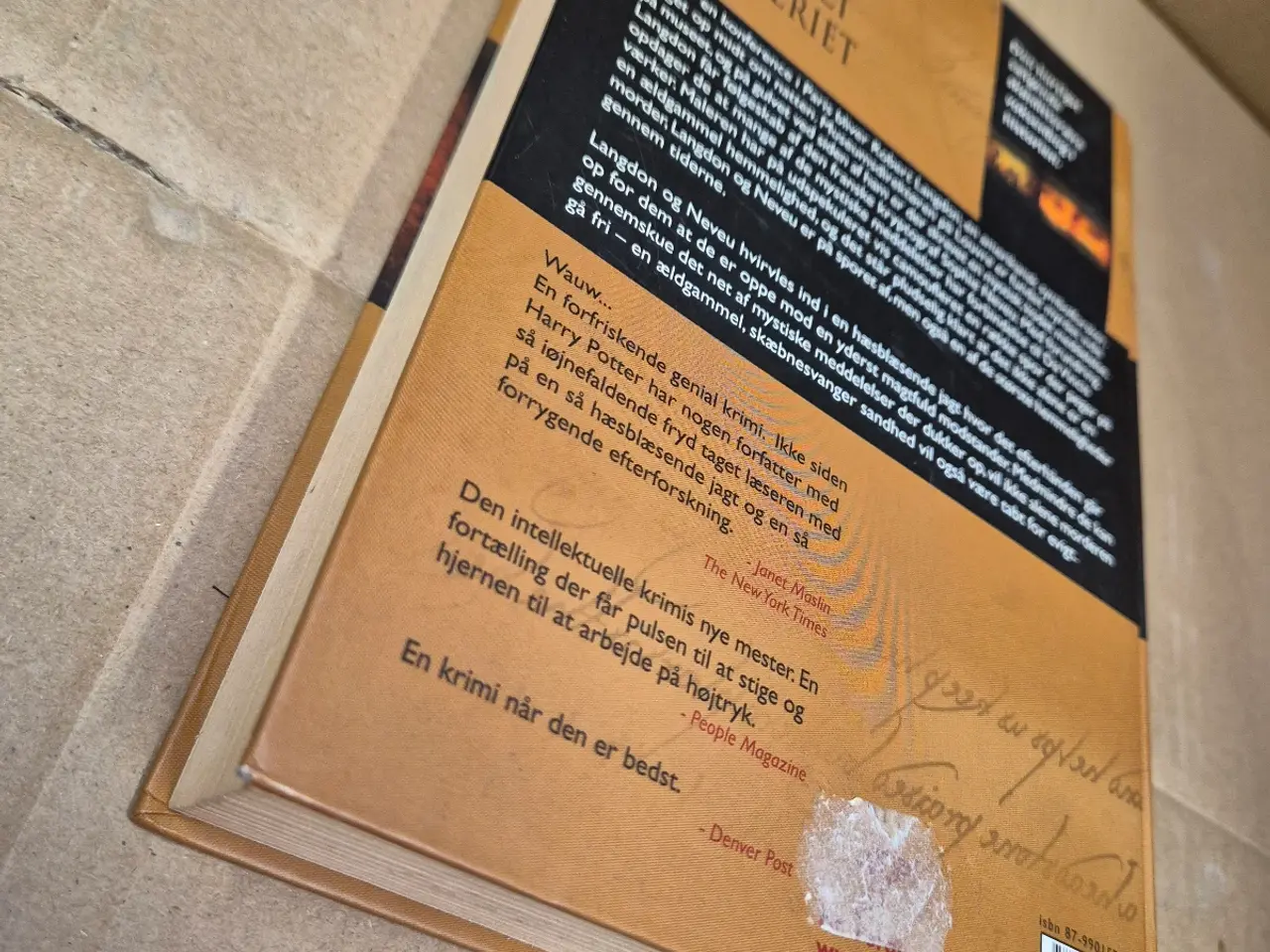 Billede 4 - Da Vinci Mysteriet – Dan Brown, indbundet
