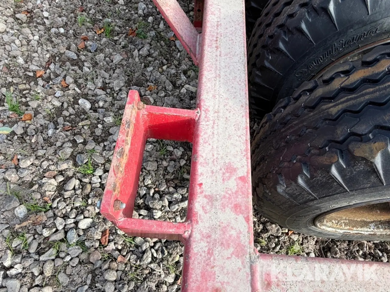 Billede 9 - Frontpakker HE-VA Press-roller 150 Med 4 gummihjul