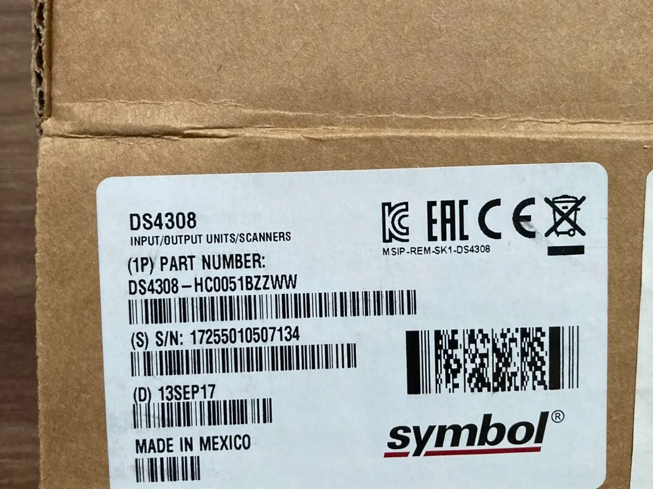 Billede 4 - Zebra/Symbol DS4308-SR/HD Corded Area-Imaging USB