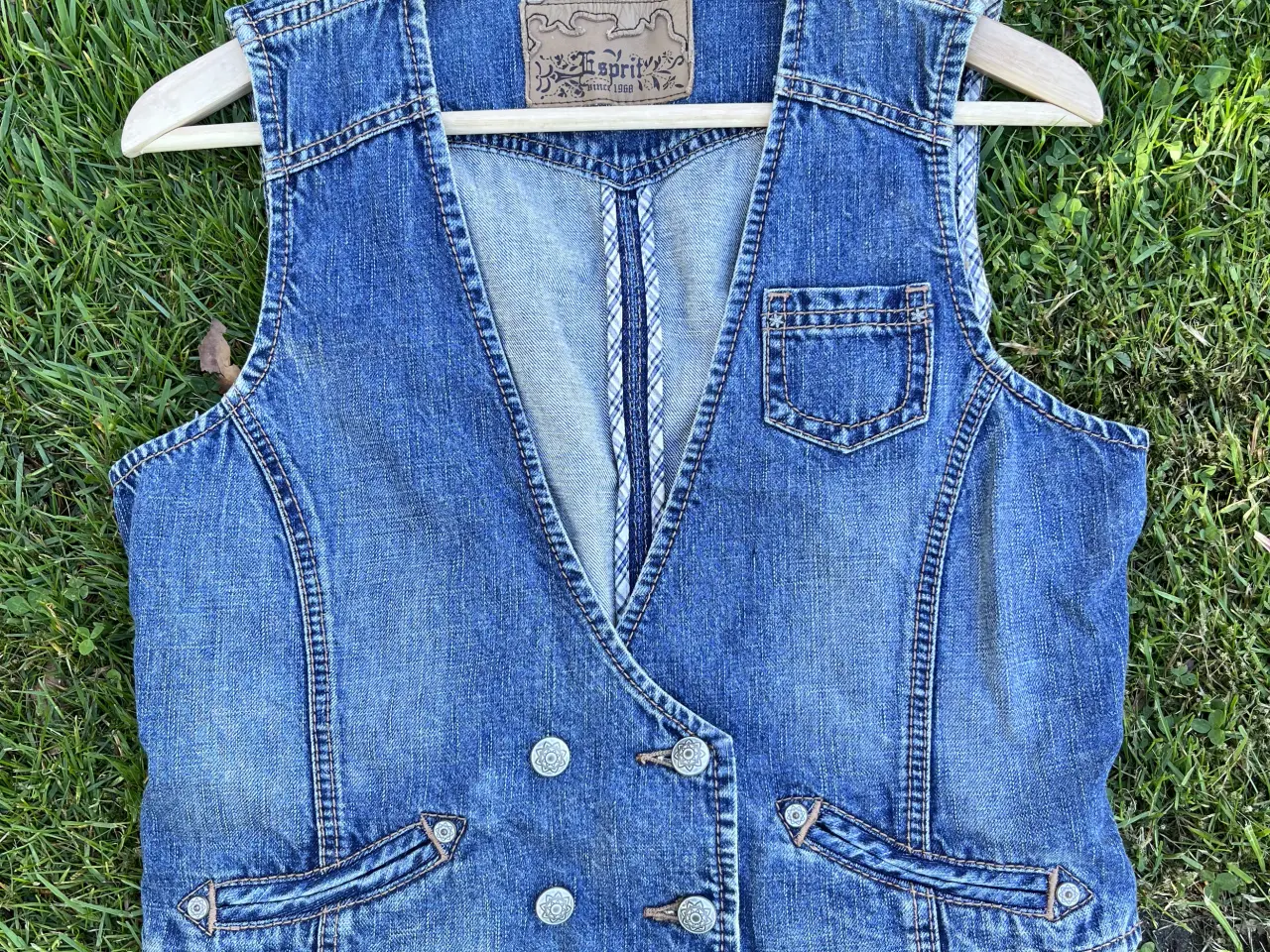 Billede 4 - Vintage Esprit Denimvest str L