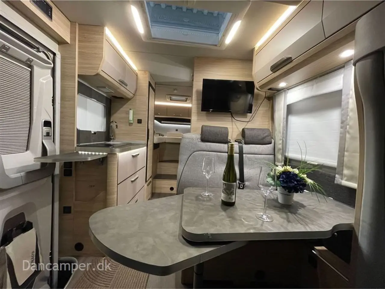 Billede 13 - 2024 - Knaus Van Ti Plus 650 MEG "VW" Platinum Selection   Kommissionsbil! Autocamperen for den der ikke kan nøjes. Automatgear, adaptiv fartpilot, luftundervogn m.m.m.