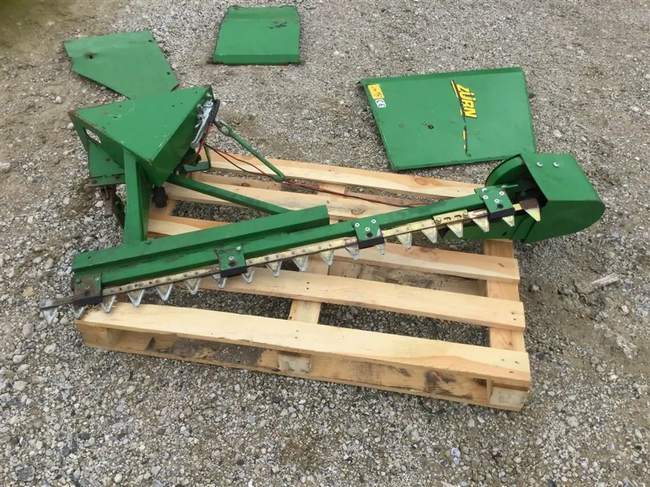Billede 2 - Zürn Sidekniv el til john deere