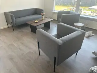 Lækker blok sofa sæt