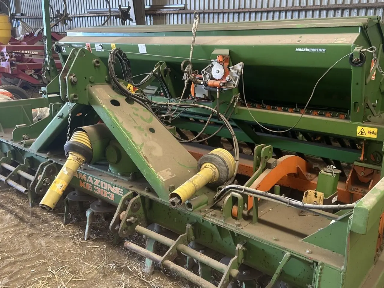 Billede 2 - Amazone KE 303+AD 302. Der medfølger efterharve.