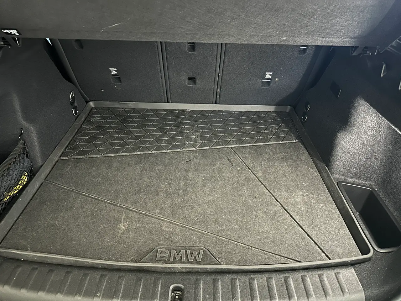 Billede 2 - BMW iX1 (U11) bagagerumsbakke gummimåtte sort