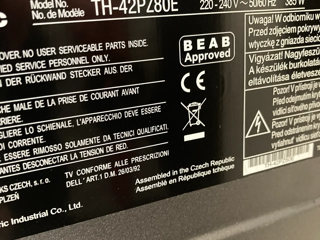 Billede 3 - TV på fod