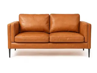 Valencia 2 pers. sofa læder cognac