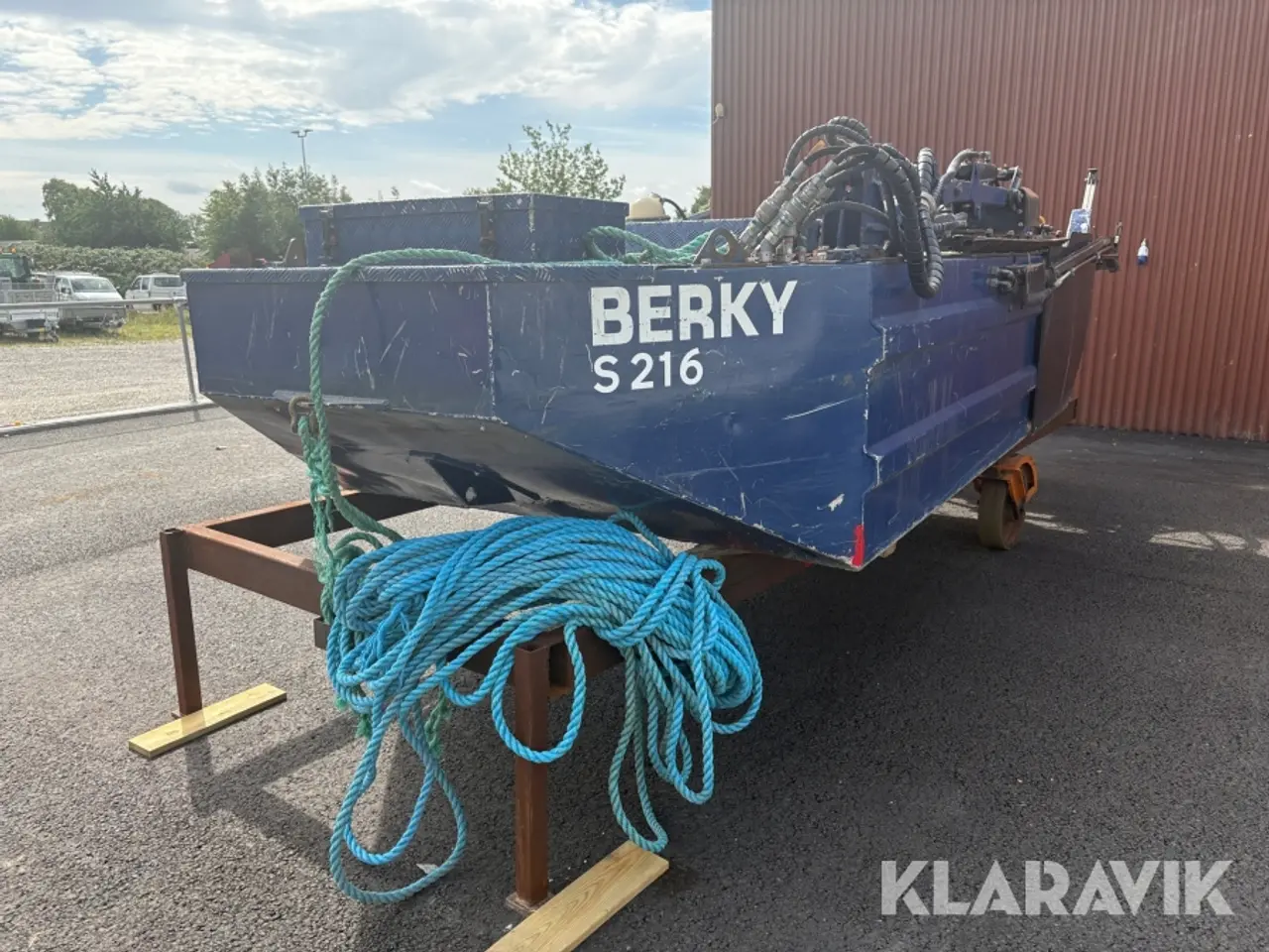 Billede 1 - Båd til grødeskæring Berky Mähboot 6400