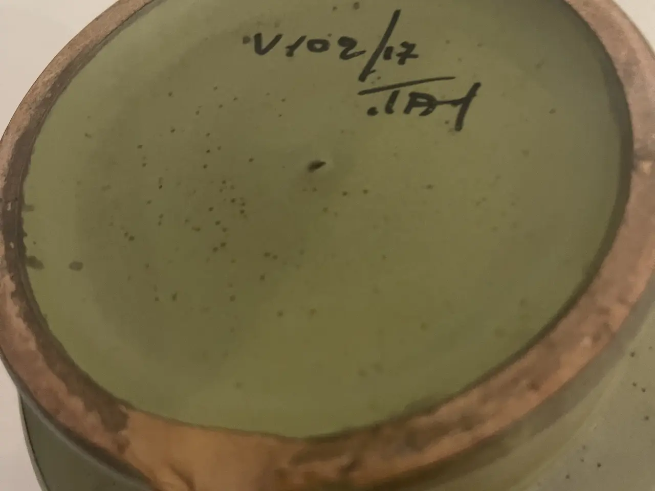 Billede 5 - Grøn retro keramik vase
