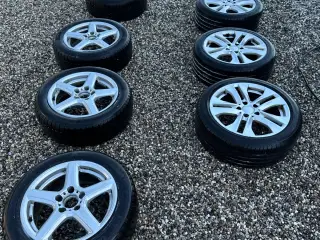 Mercedes Alufælge med vinterdæk og sommerdæk