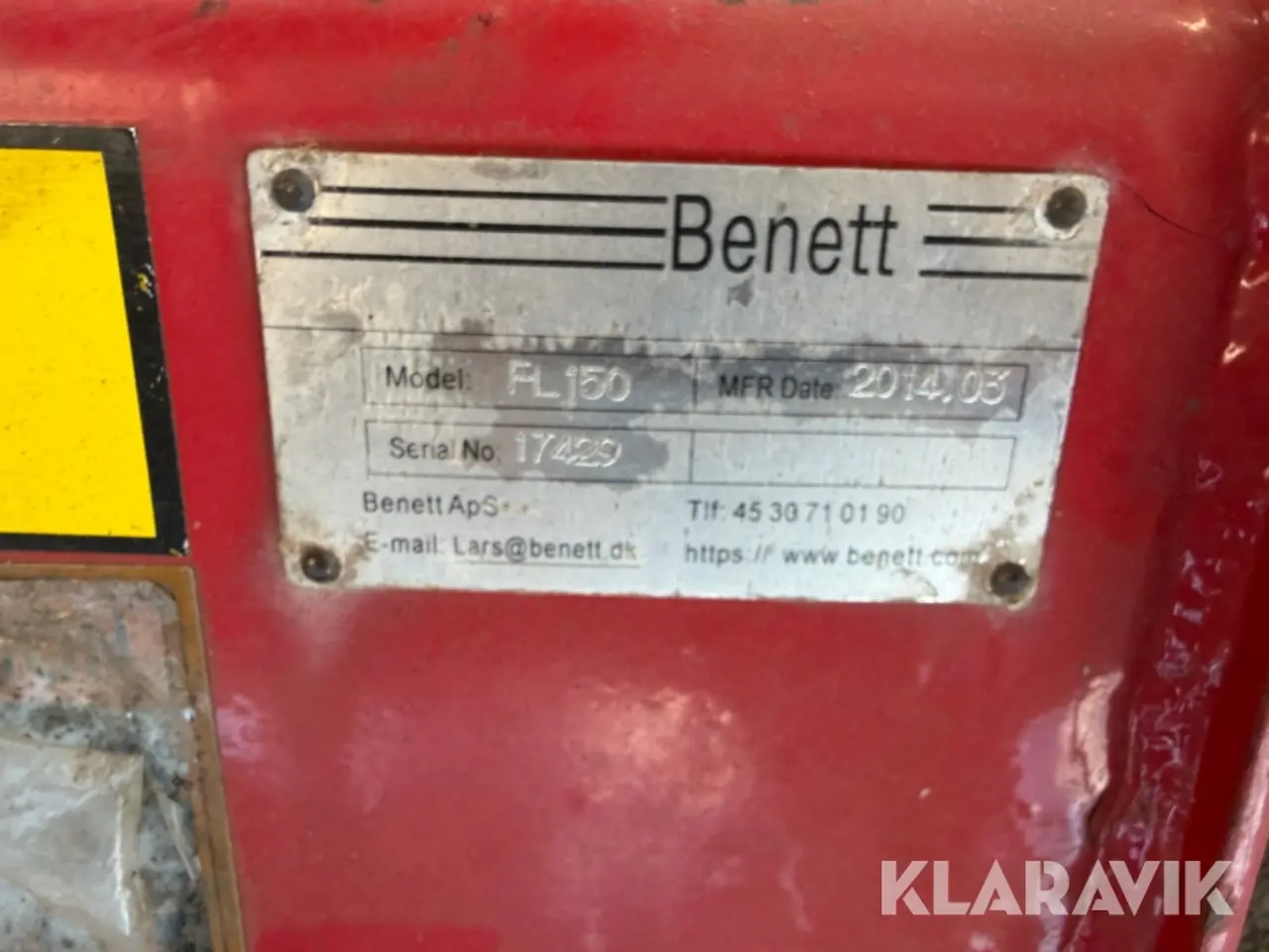 Billede 10 - Slagleklipper Benett FL-150