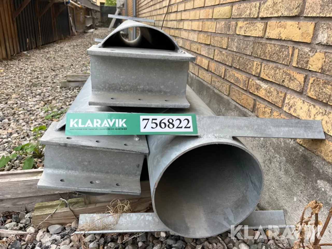 Billede 4 - Stålsøjler galvaniseret 3 styk