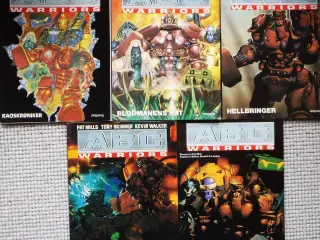ABC warriors - 5 hæfter af Pat Mills - Tony Skinne
