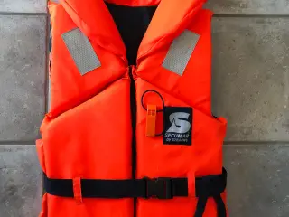 Redningsvest Secumar Bravo, 100N, 80-120 kg.