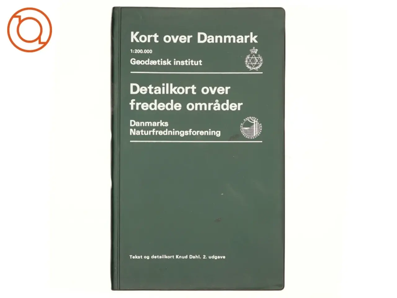 Billede 1 - Kort over Danmark (bog)