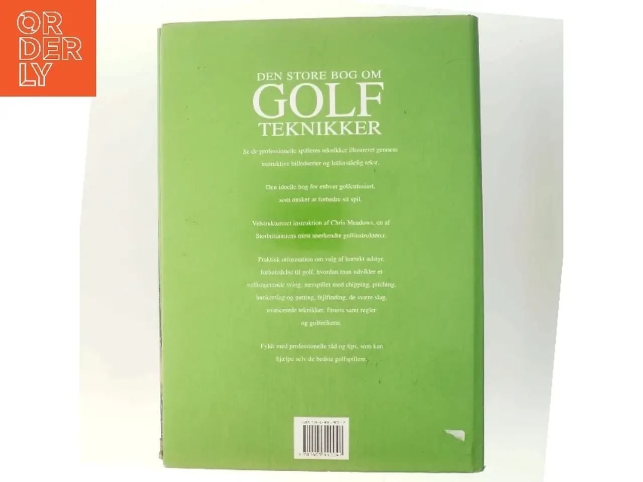 Billede 3 - Den store bog om golfteknikker af Chris Meadows (Bog)