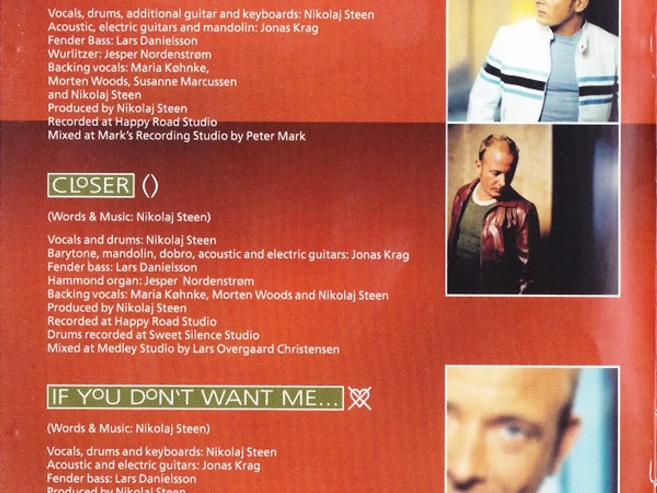 Billede 4 - Nikolaj Steen – Closer – CD