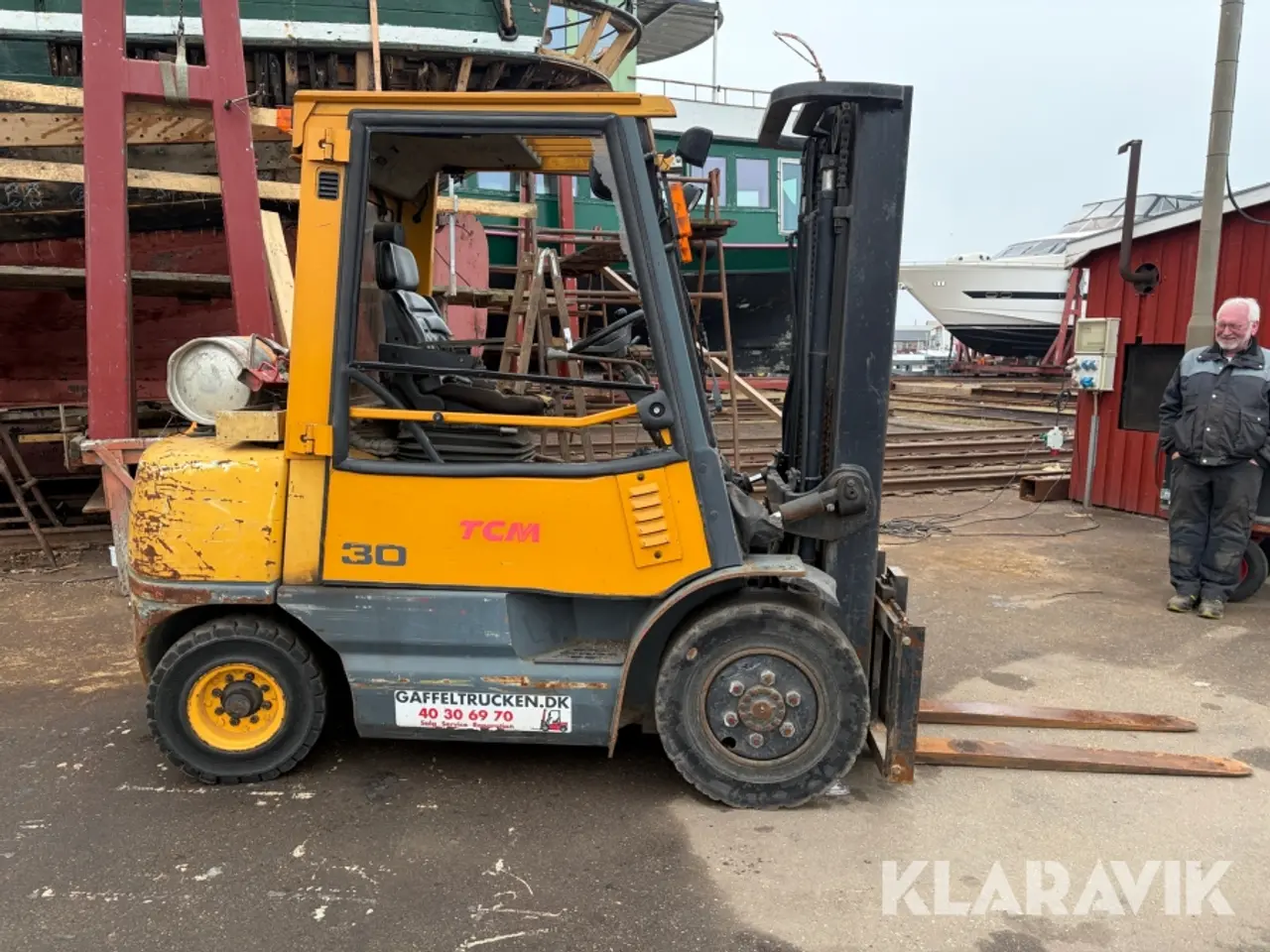 Billede 4 - Gaffeltruck TCM FG30N5T 3 tons LPG