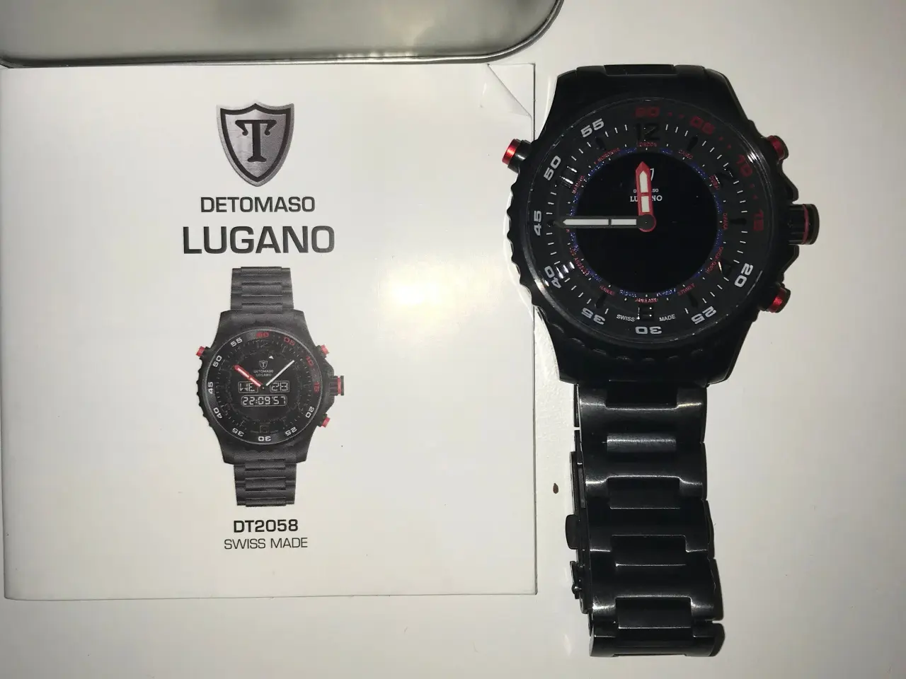 Billede 3 - Detomaso Lugano ur