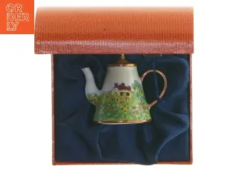 Dekoreret mini tekande (str. 9,5x8,5 cm)