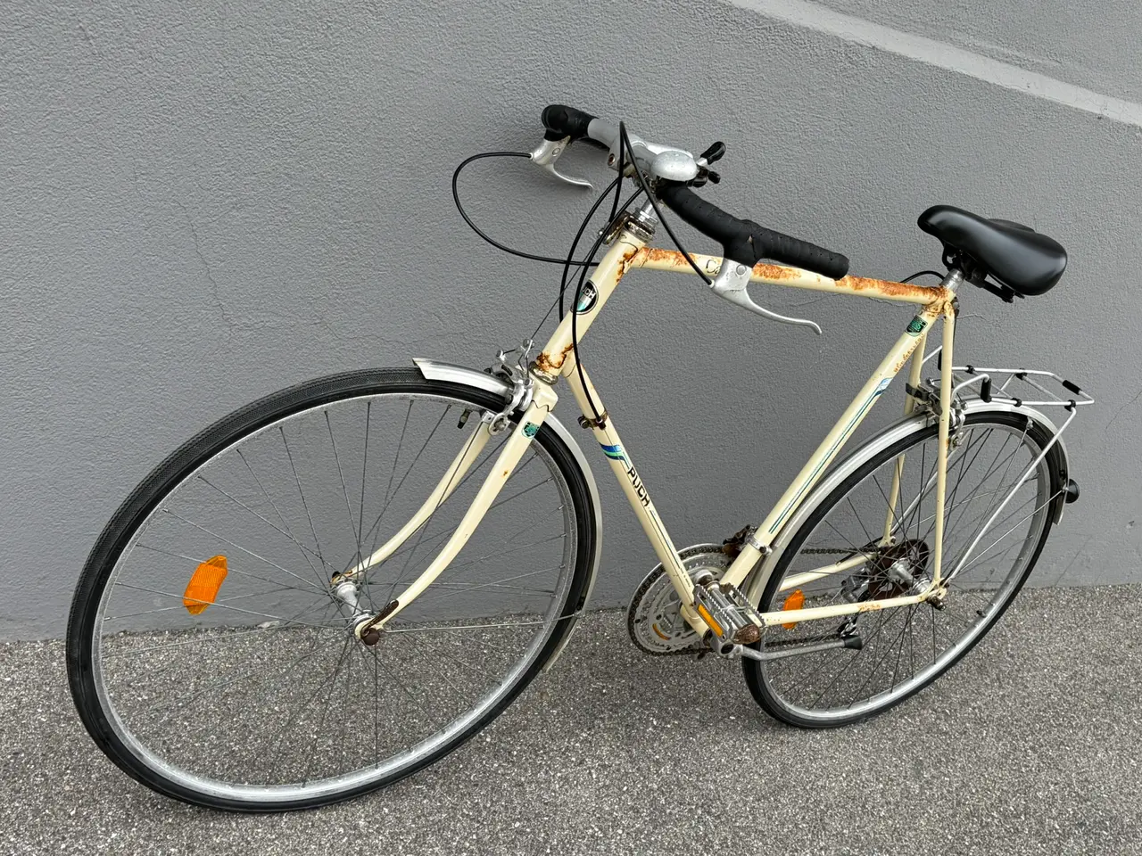 Billede 6 - Unik hvid/beige PUCH Cavalier herre retrocykel
