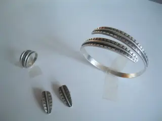 Armring + fingerring David-Andersen