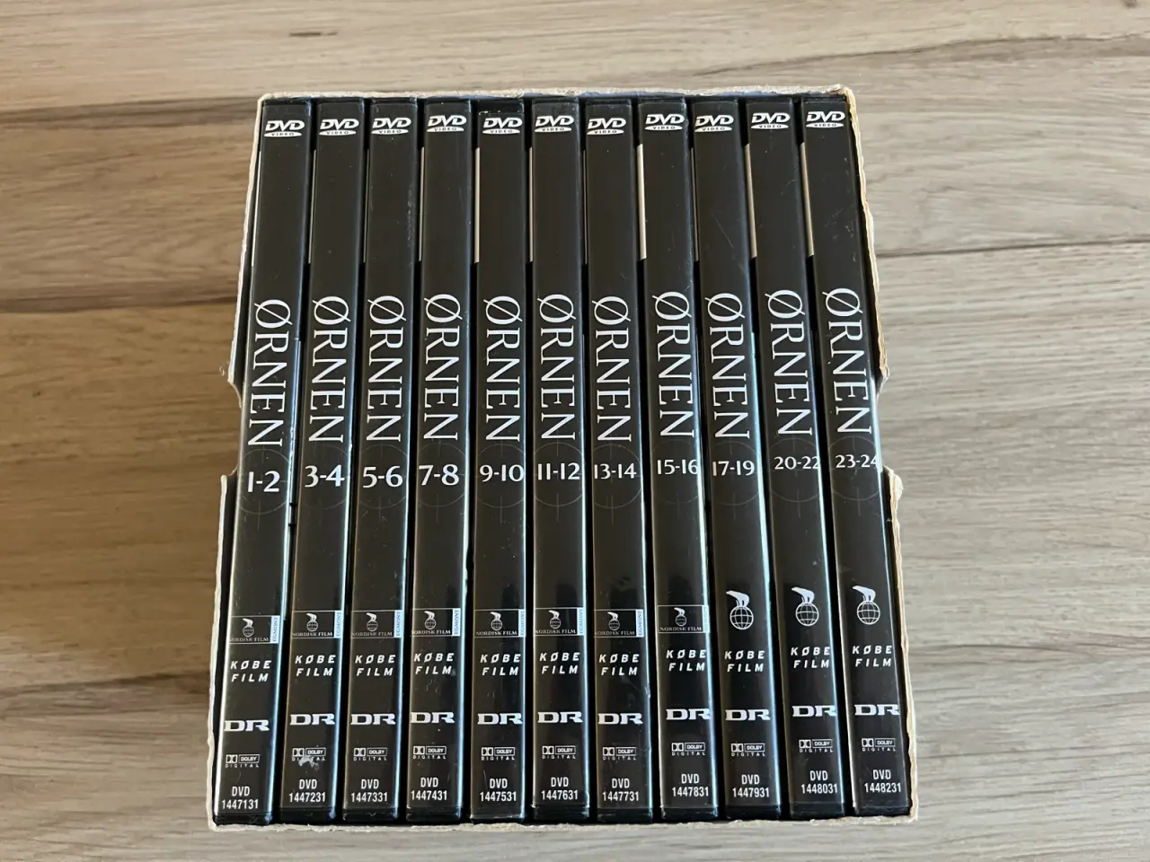 Billede 1 - Ørnen dansk serie DVD box