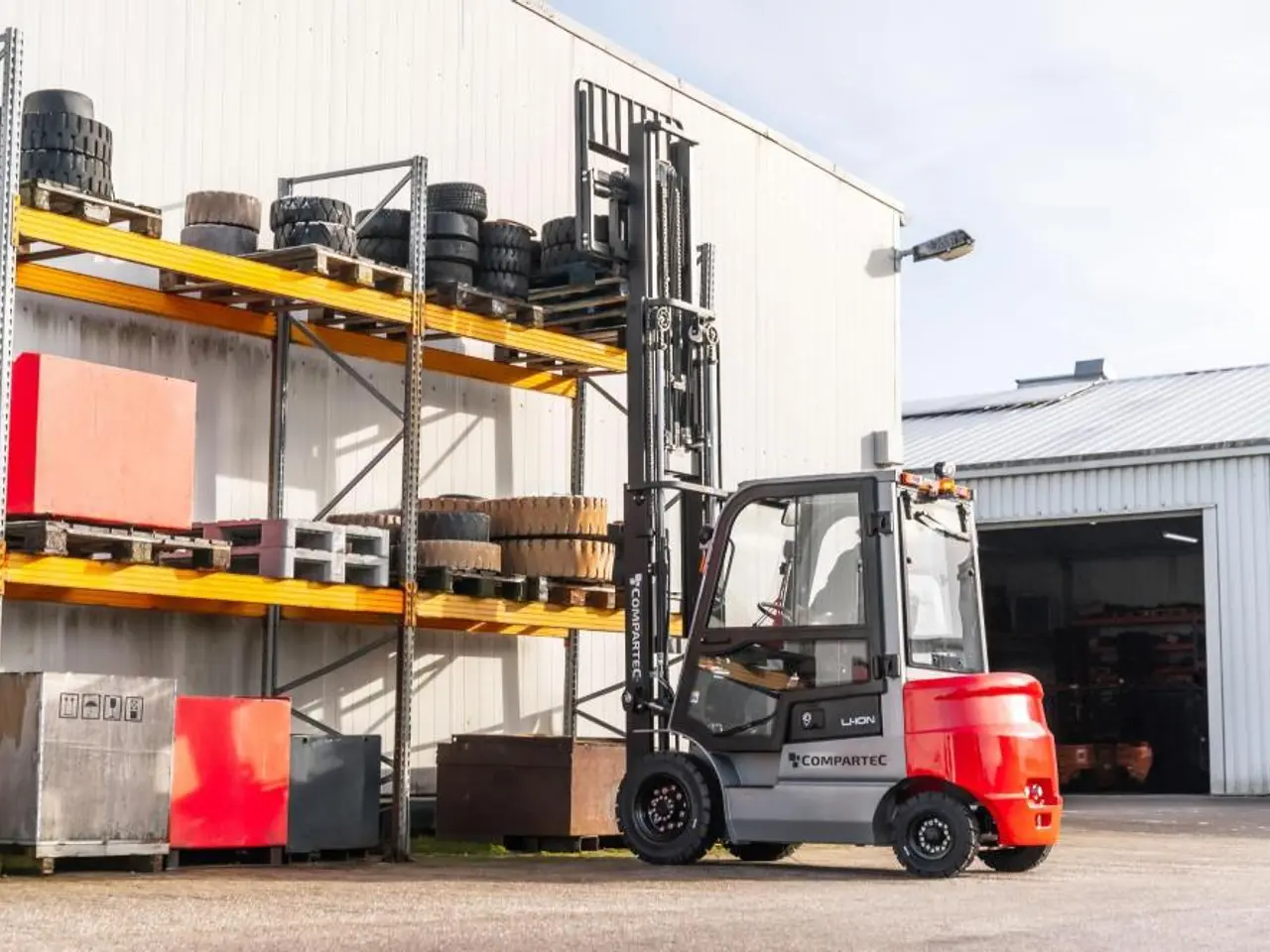 Billede 4 - Elektrisk gaffeltruck CSX35 - 3500 kg, 4800 mm løftehøjde, Lithium-ion-batteri