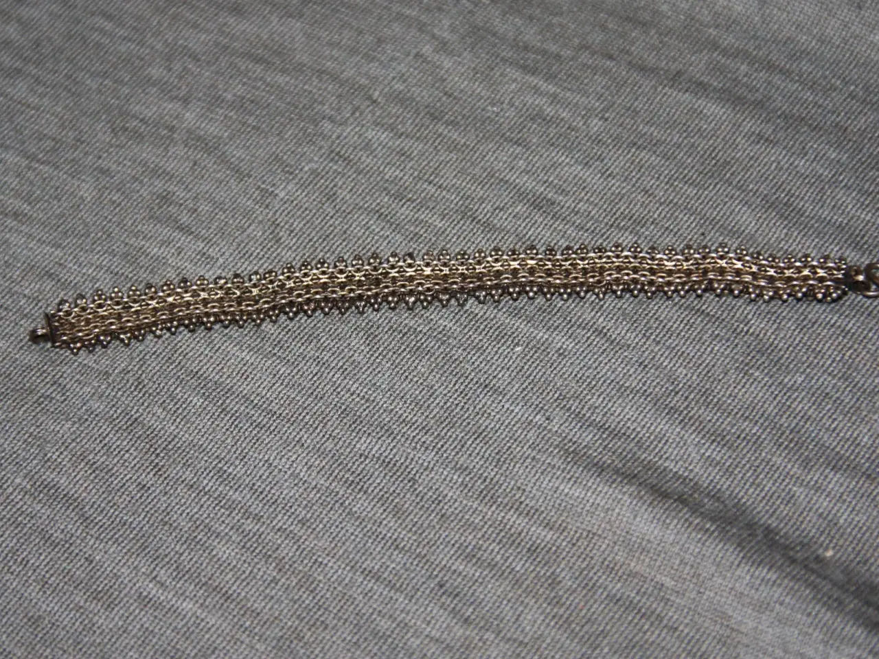 Billede 4 - 18 cm lang sølv armbånd stemplet 925 vægt 25,3 g