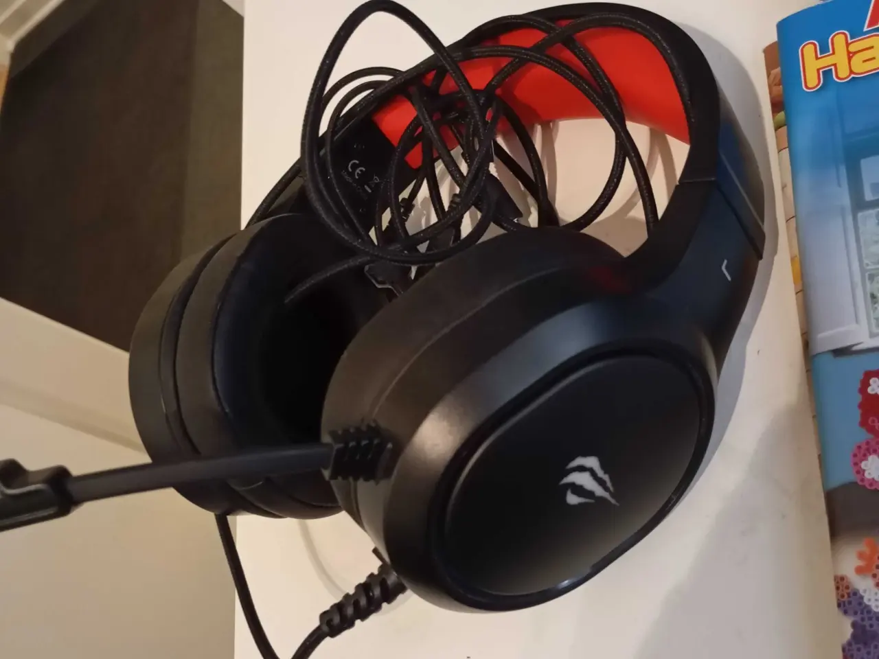 Billede 1 - Havit headset m ledninger og lys 