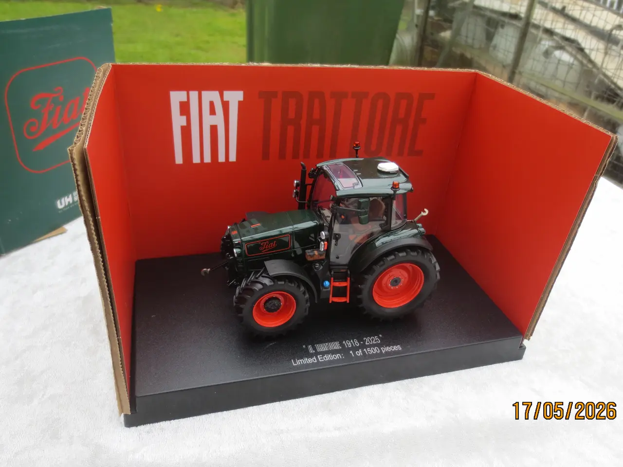 Billede 3 - 1 stk Ny Modeltraktor Fiat Jubilæumsmodel