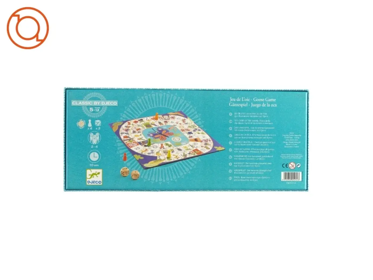 Billede 2 - Jeu de l'oie  - Goose game (Spil)