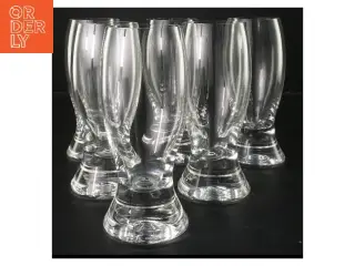 Sæt af 6 glas fra Eb (str. 6 stk Ø 6,5 cm længde 18 cm)