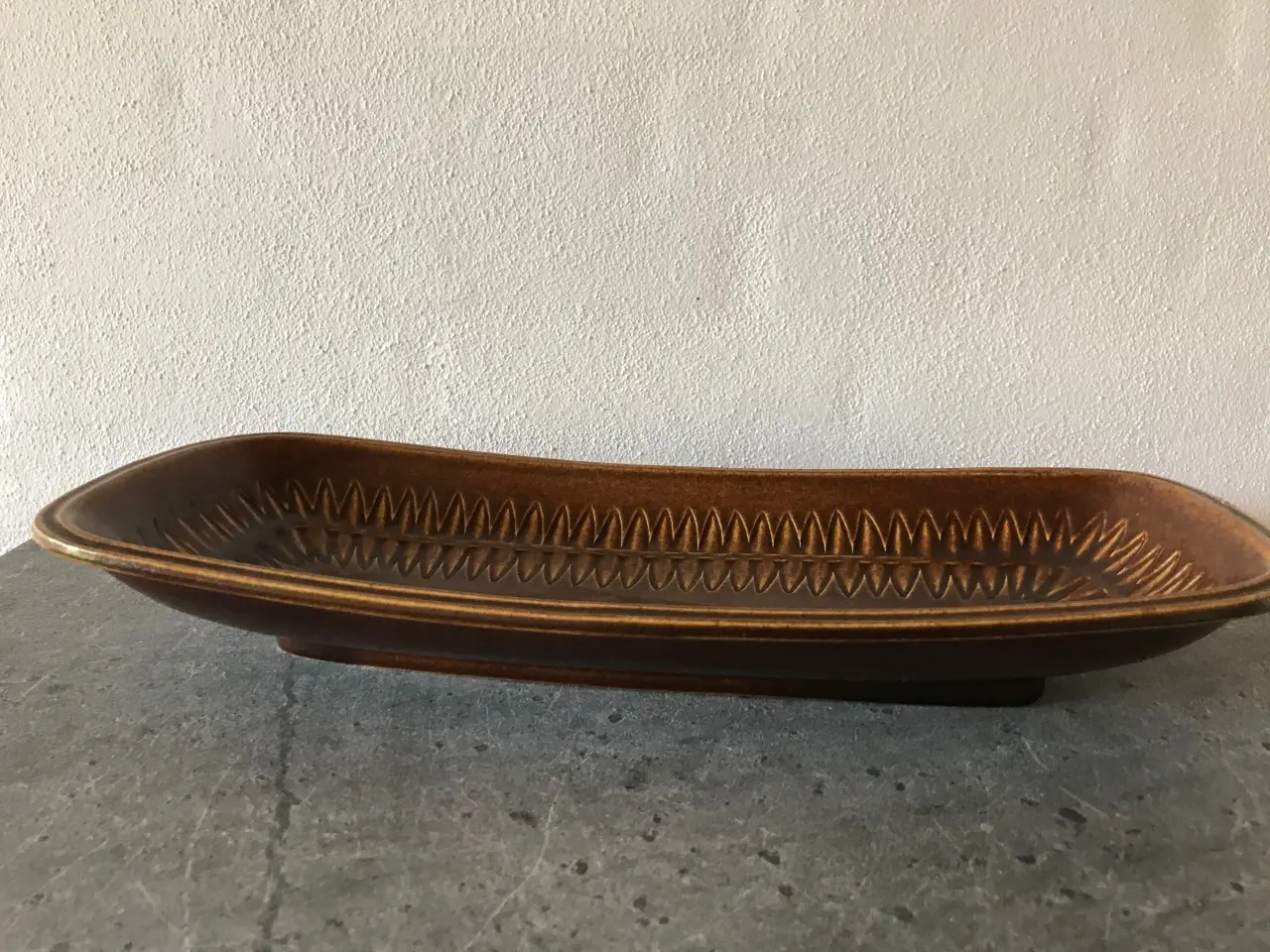Billede 1 - Bay West Germany keramik fad (retro)