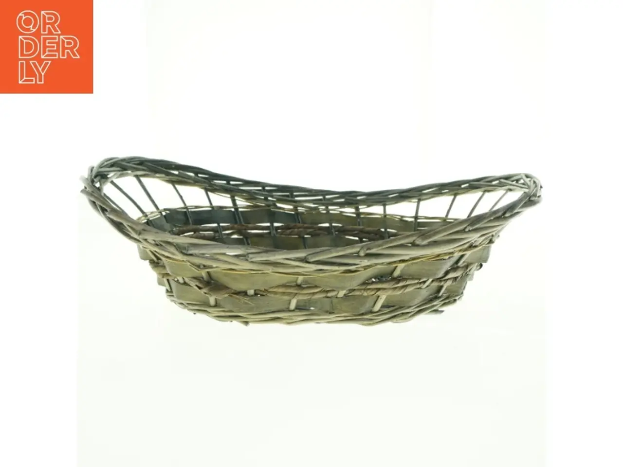 Billede 2 - Stor Flettet kurv (str. 52 x 37 cm)