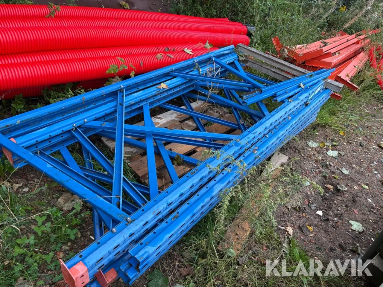 Billede 1 - Pallereoler Megalux - 6 endestykker + 22 wangere
