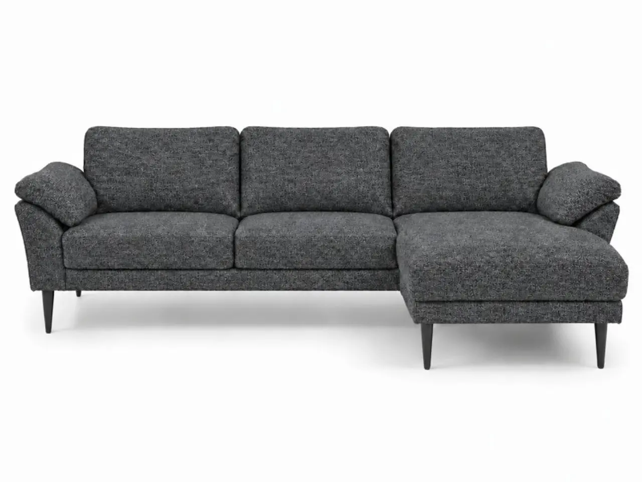 Billede 2 - Hjort Knudsen Thyregod Chaiselongsofa Brego Stof Højrevendt